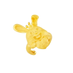 순금 러브레빗 돌반지 1.875g